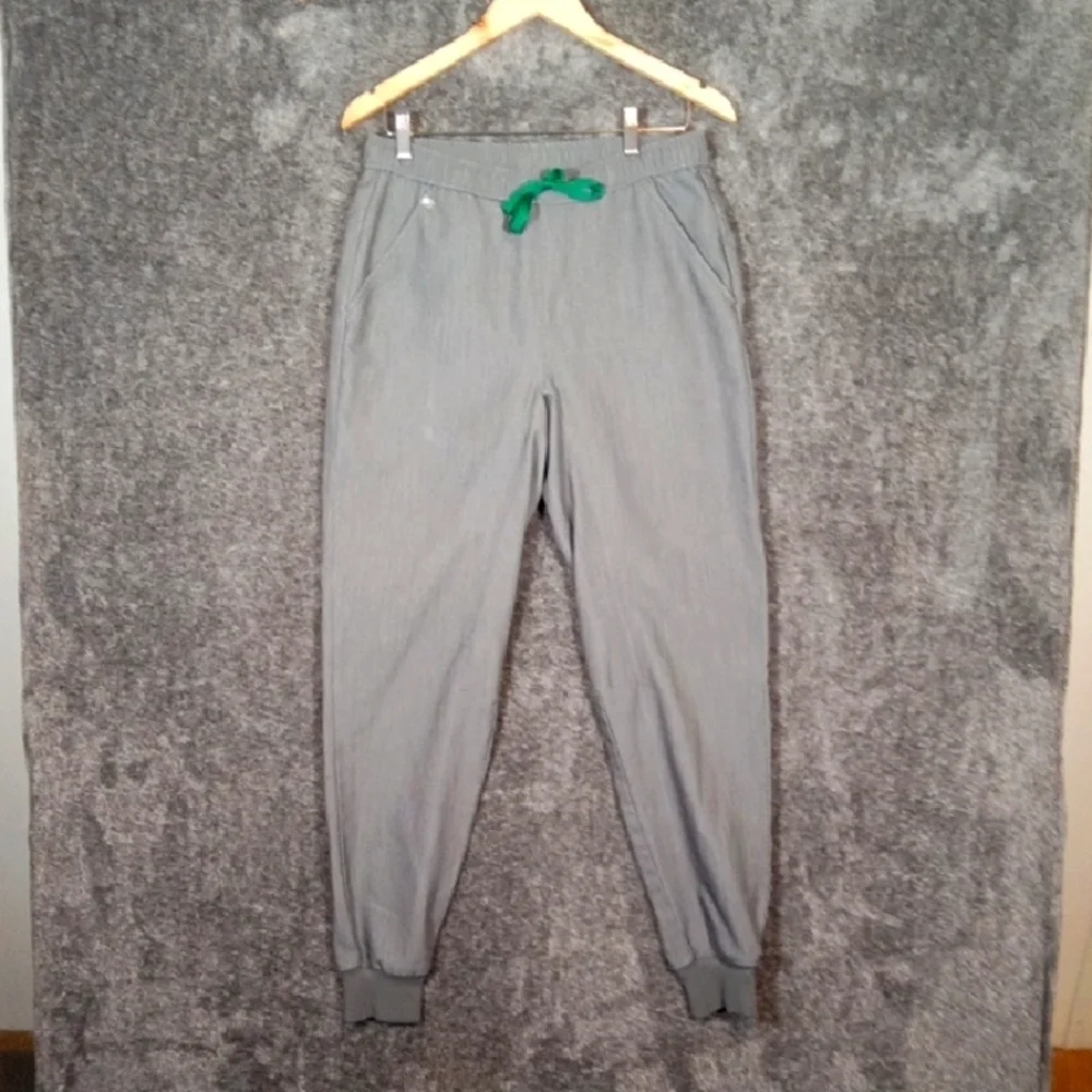 Figs Tansen Mens Graphite Gray Scrub Jogger Size Small